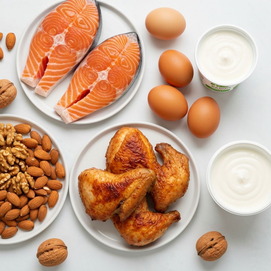 Proteini - meso, riba, jaja i mlečni proizvodi